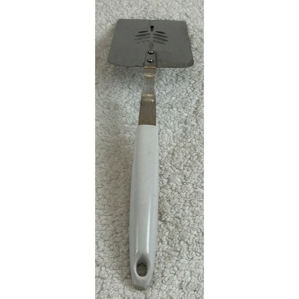 Vtg EKCO Country Garden Daisy Flowers Small Stainless Slotted Spatula **EUC**